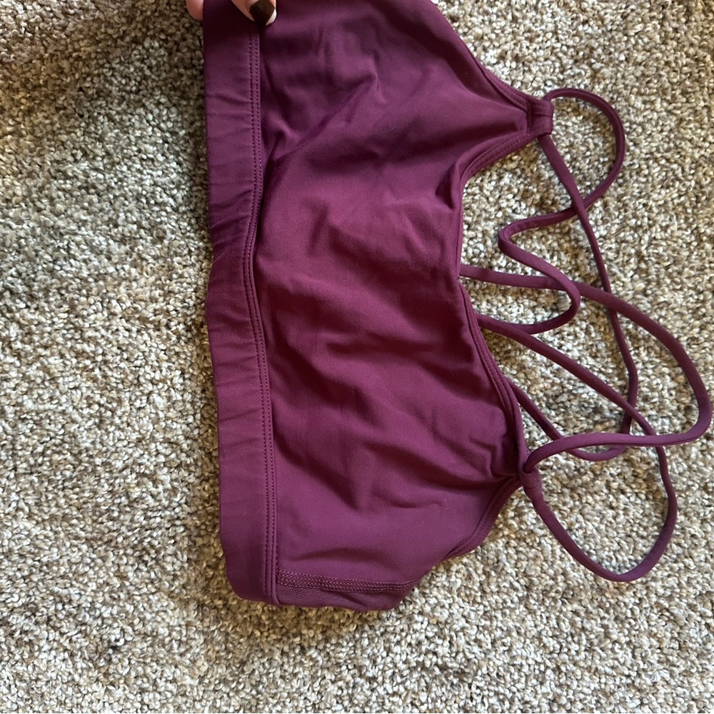 lululemon athletica Purple Bra